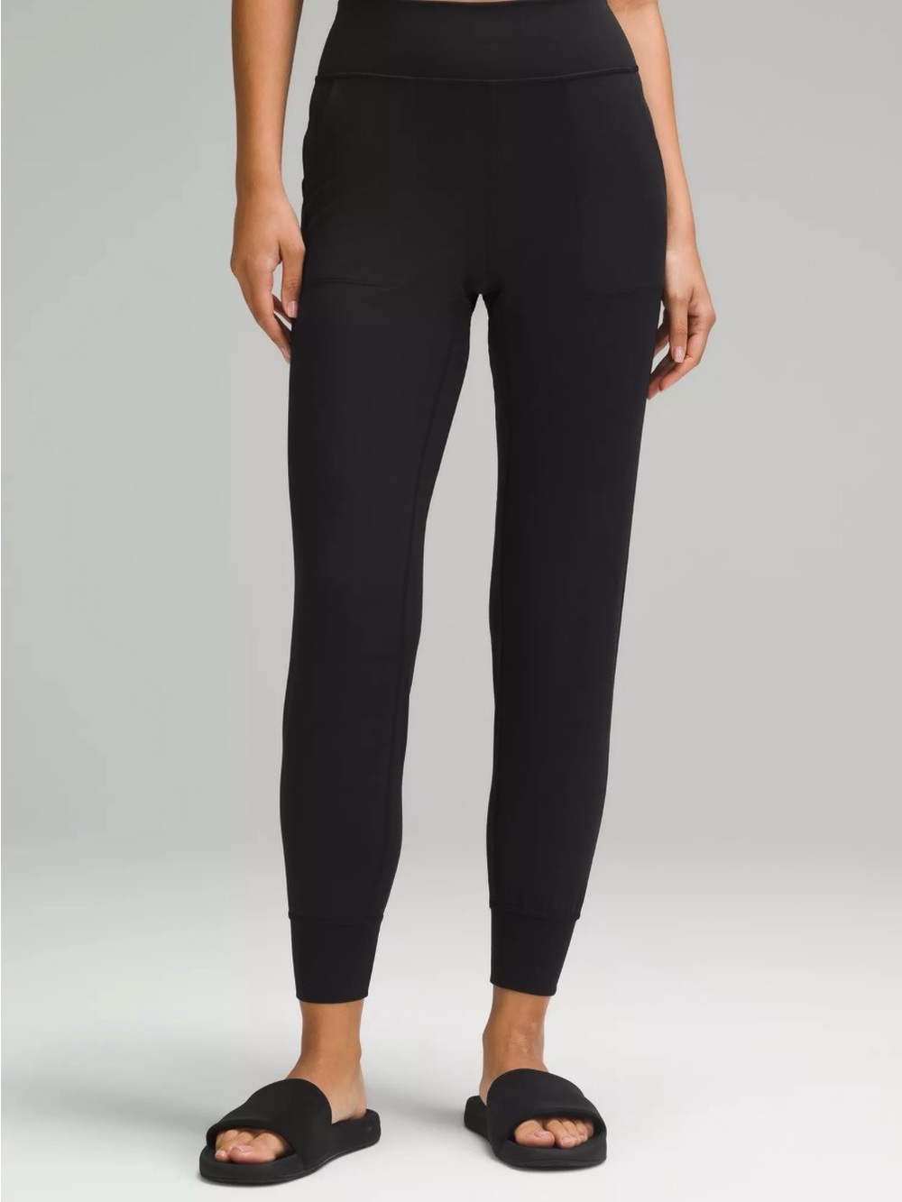 Women's Black lululemon Align™ High-Waist Jogger Pants